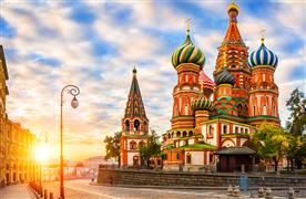 travel to Moscow city of colorful churches